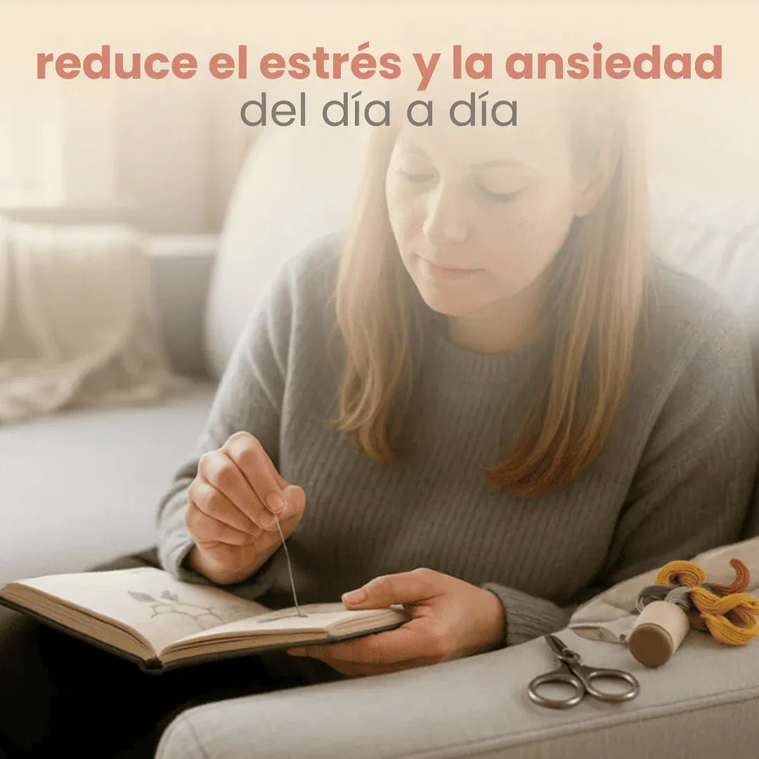 Kit de Bordado Antiestrés - Selorea